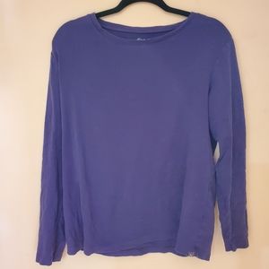 Purple Longsleeve - Eddie Bauer